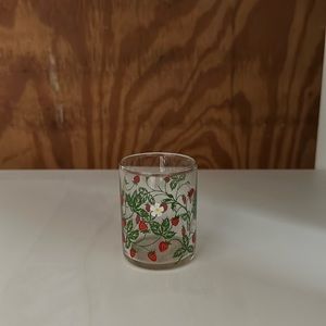 chamomile and strawberry votive holder